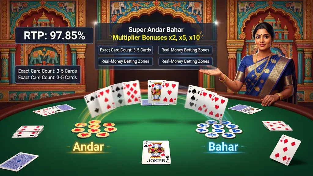 Andar Bahar Game Guide: Super Andar Bahar RTP, Rules, and How to Play This Online Card Game for Real Money